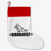 Lustigen Birdwatchers Kleiner Weihnachtsstrumpf (Vorderseite)