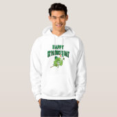 Lustigen glücklichen St Patrick Tag Hoodie (Vorne ganz)