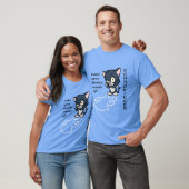 Lustigen Schrodingers Katze T-Shirt (Unisex)