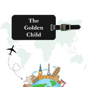 Lustigen Sprüche Schwarzer Gepäckträger Gepäckanhänger