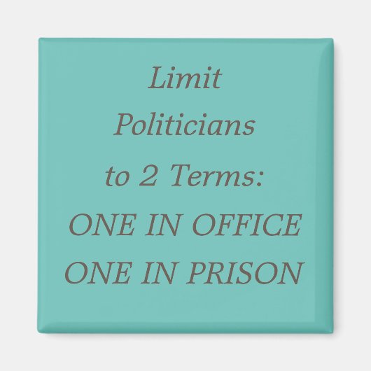 Lustigen Sprüche Square Magnet 20 (Vorne)