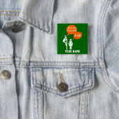 Lustigen St Patrick Button (Beispiel)