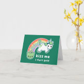 Lustigen St Patrick Tag Karte (Gelbe Blume)