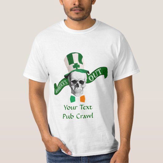 Lustigen St Patrick Tag T-Shirt (Vorderseite)