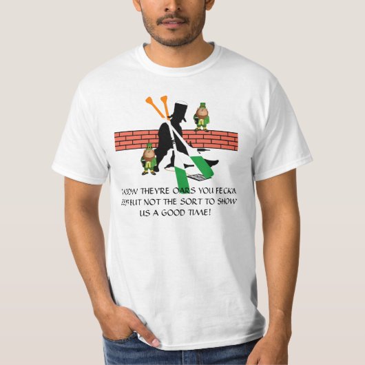 Lustigen St Patrick Tag T-Shirt (Vorderseite)