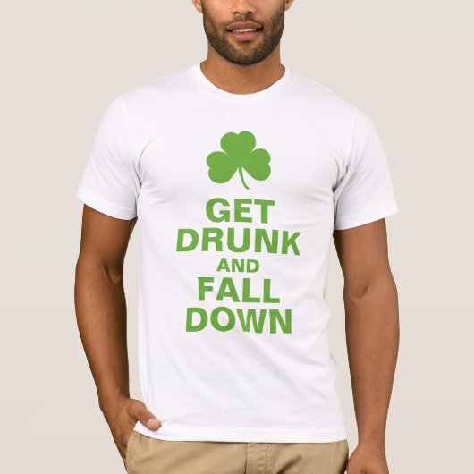 Lustigen St Patrick Tag T-Shirt (Vorderseite)