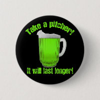Lustigen St Patrick Tagesgrün-Bier