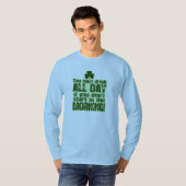 Lustigen St Patrick Tagesiren T-Shirt (Vorne ganz)