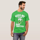 Lustigen St Patrick Tageszitat T-Shirt (Vorne ganz)