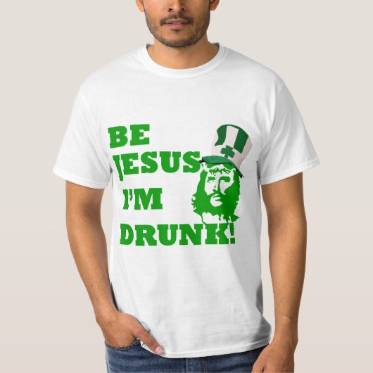 Lustigen Tag Jesuss St Patrick T-Shirt (Vorderseite)