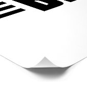 Lustigen Vogel-Liebhabers Poster (Ecke)