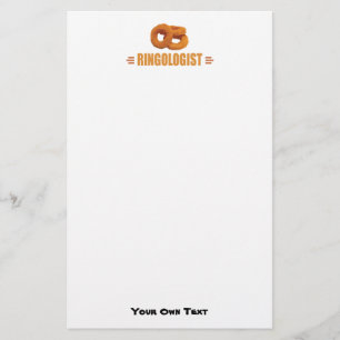 Lustigen Zwiebel-Ring-Liebhabers Briefpapier