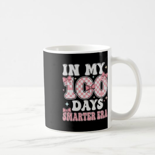 Lustiger 100. Schultag für Lehrer oder Schüler _ Kaffeetasse (Rechts)