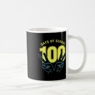 Lustiger 100. Schultag für Lehrer oder Schüler _ Kaffeetasse