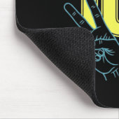 Lustiger 100. Schultag für Lehrer oder Schüler _ Mousepad (Ecke)