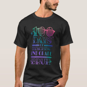 Lustiger 100 Tage Schulfestes Zweitklässler Schüle T-Shirt