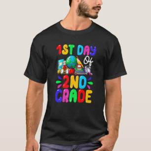 Lustiger 1. Schultag 2. Klasse Zurück zur Schule F T-Shirt