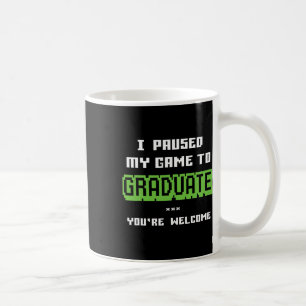 Lustiger 2025 Gamer Absolvent Abschluss  Kaffeetasse