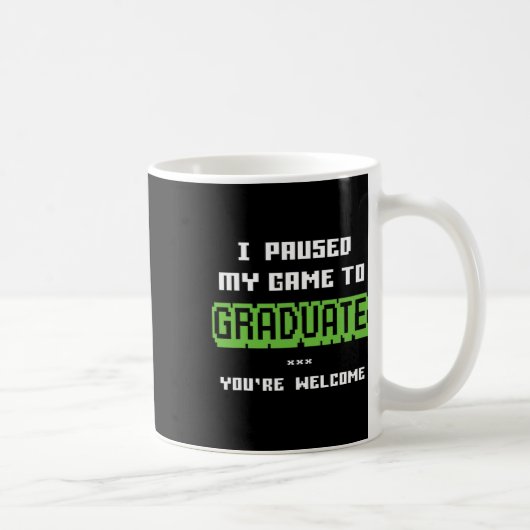 Lustiger 2025 Gamer Absolvent Abschluss Kaffeetasse (Rechts)
