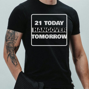 Lustiger 21. Geburtstagstrinken T-Shirt