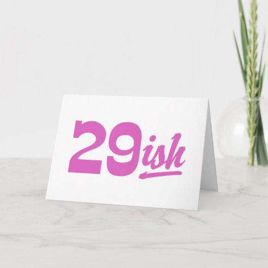 Lustiger 30. Geburtstag Karte (Vorderseite)