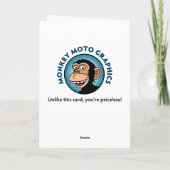 Lustiger 38. Geburtstag Karte (Rückseite)