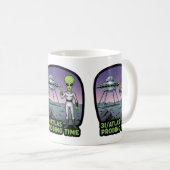 Lustiger 3I/Atlas-Komet Kaffeetasse (VorderseiteRechts)