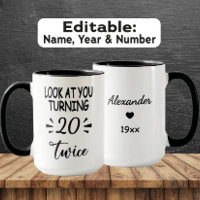 Lustiger 40. Geburtstag Tasse – Benutzerdefinierte