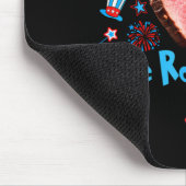Lustiger 4. Juli anzüglicher Humor Mousepad (Ecke)