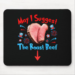 Lustiger 4. Juli anzüglicher Humor Mousepad