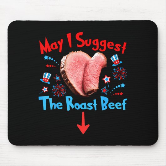 Lustiger 4. Juli anzüglicher Humor Mousepad (Vorne)