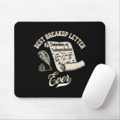 Lustiger 4. Juli Bester Schlussbrief Ever Geschich Mousepad (Mit Mouse)