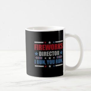 Lustiger 4. Juli-Feuerwerksdirektor Ich leite euch Kaffeetasse