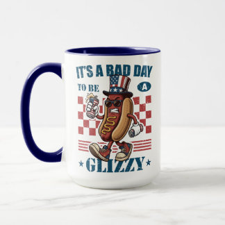 Lustiger 4. Juli Schlechter Tag Für Einen Glizzy H Tasse