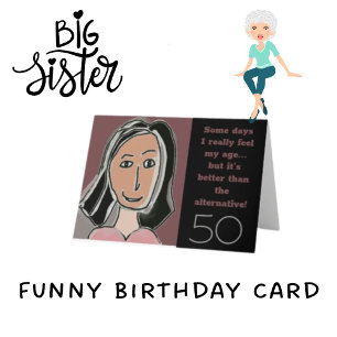 lustiger 50. Geburtstag Karte