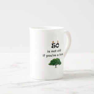 Lustiger 50. Geburtstagskaffee oder Tee-Tasse Porzellantasse