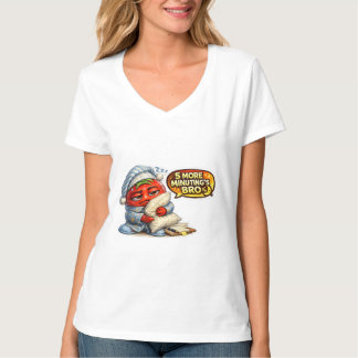 Lustiger 5 Minuten mehr Bro Faultier Decke Benomme T-Shirt