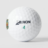 Lustiger 60. Geburtstag Golfball (Logo)
