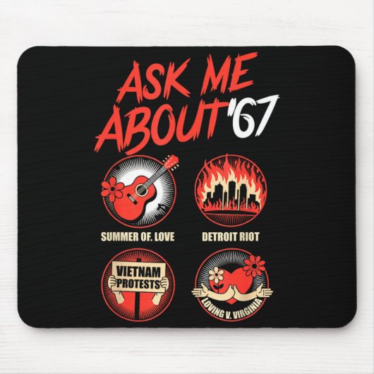 Lustiger 67 Geschichtslehrer Lehrer 6 7 Lustiger Ü Mousepad (Vorne)