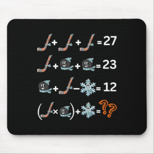 Lustiger 67 Hockey-Drip-Meme-Nummern-Mathe-Lehrer Mousepad