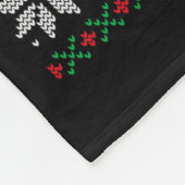 Lustiger 67 Meme 6 7 hässlicher Pullover für Weihn Fleecedecke (Ecke)