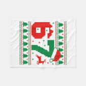 Lustiger 67 Meme 6 7 hässlicher Pullover Weihnacht Fleecedecke (Vorderseite (Horizontal))