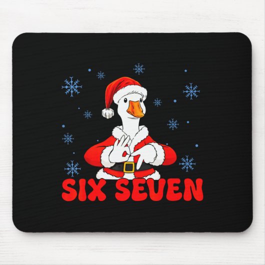 Lustiger 67 Meme Alberner Gans Weihnachten 67 Meme Mousepad (Vorne)