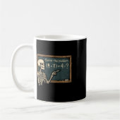 Lustiger 67 Meme Brainrot Witz Halloween Skelett M Kaffeetasse (Links)
