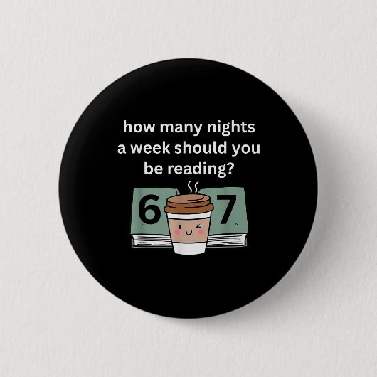 Lustiger 67 Meme Englischlehrer Buchliebhaber H Button (Vorderseite)