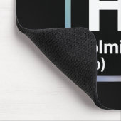 Lustiger 67 Meme Holmium Physik Wissenschaft Lehre Mousepad (Ecke)