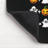 Lustiger 67 Meme-Kürbis-Geist-Mathe-Lehrer-Hallowe Mousepad (Ecke)