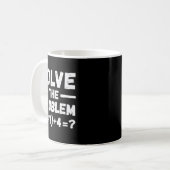Lustiger 67 Meme Pemdas Elementary Mathematik Lehr Kaffeetasse (Vorderseite Links)