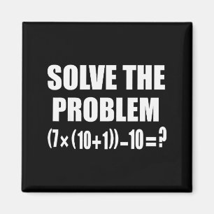 Lustiger 67 Meme Pemdas Grundschul-Mathe-Lehrer-Ge Magnet