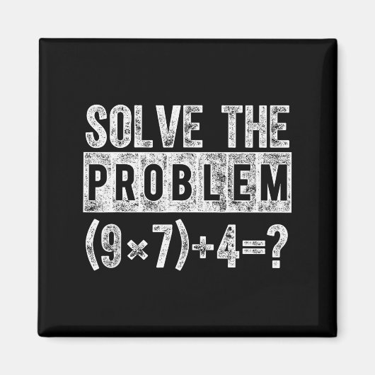 Lustiger 67 Meme Pemdas Grundschul-Mathe-Lehrer-Ge Magnet (Vorne)
